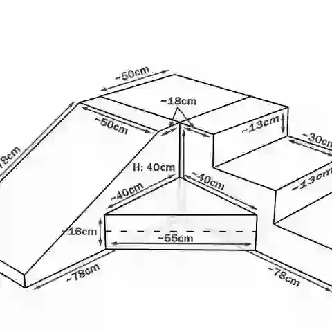 Maxi Step & Slide Set Replacement Covers